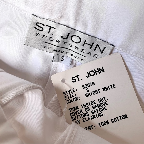 St. John golden sun cotton shorts - Picture 3 of 3